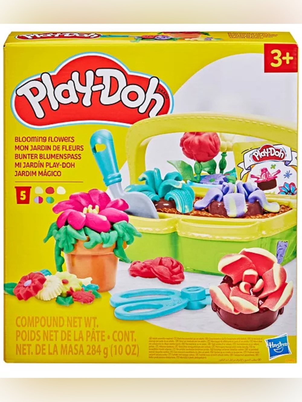 Play-Doh Blooming Flowers Garden Toy Playset NEW